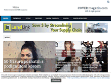 Tablet Screenshot of moda.covermagazin.com