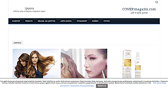 Desktop Screenshot of ljepota.covermagazin.com